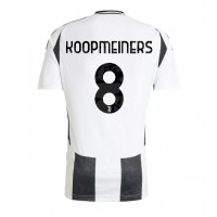 Camisa de Futebol Juventus Teun Koopmeiners #8 Equipamento Principal 2024-25 Manga Curta